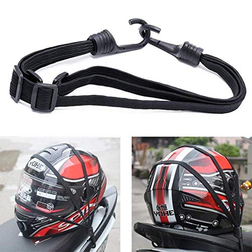 Gear Up Helmet Luggage Retractable Elastic Rope Strap/Bungee Cord Universal for Bajaj Pulsar NS200 - Image 1