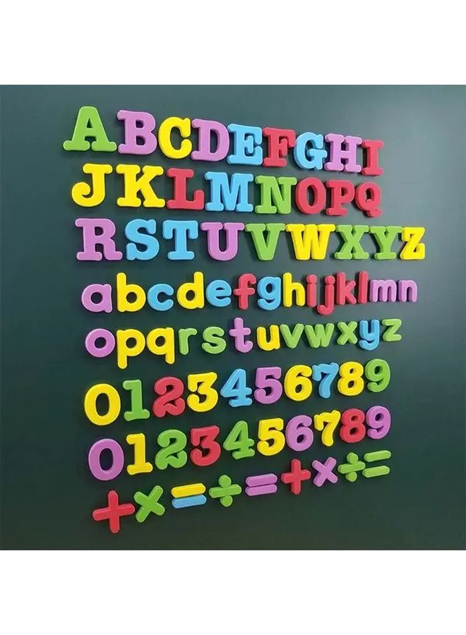 Magnetic Letters and Numbers Set 26pcs Lowercase Letters Mixed Color Style for Learning Gifts - Image 2