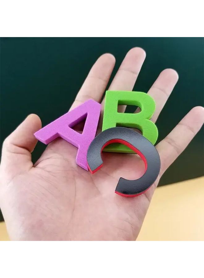 Magnetic Letters and Numbers Set 26pcs Lowercase Letters Mixed Color Style for Learning Gifts - Image 4