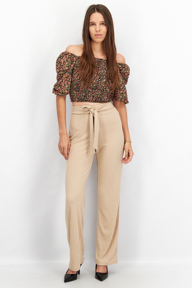 STEVE MADDEN BB Dakota by Steve Madden Women Off Shoulder Neck Short Sleeves Floral Print Top, Multicolor - Image 2