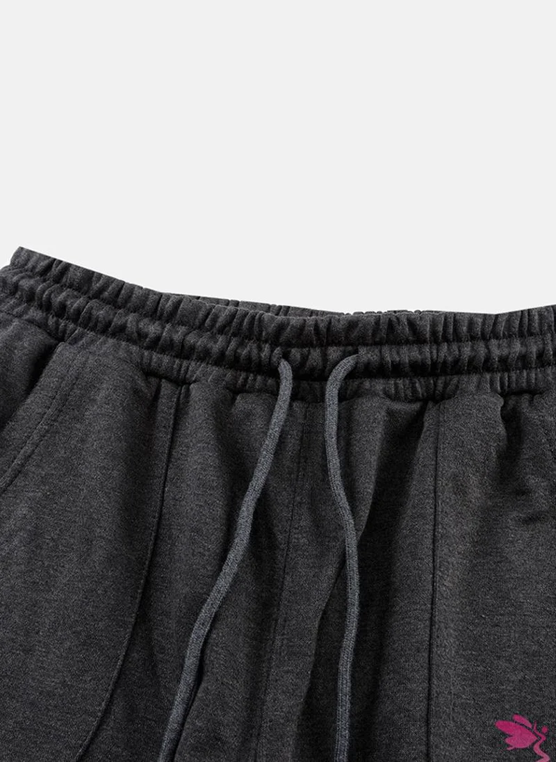 يونيكي Black Plain Casual Trouser