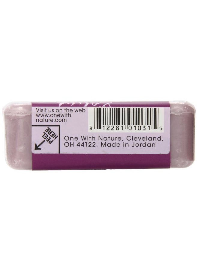 ONE WITH NATURE Lilac Dead Sea Mineral Soap, 7 Ounce Bar  - Image 4