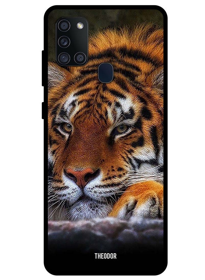 Theodor Protective Case Cover For Samsung Galaxy A21s Tiger - Image 1