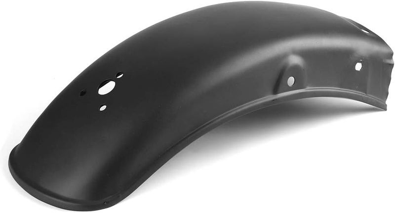 EVGATSAUTO Motorcycle Wheel, 44x16cm/17.32x6.30in Rear Tire Mud Flaps Metal Motorcycle Rear Motor Wheel Mudguard Modification - Image 1