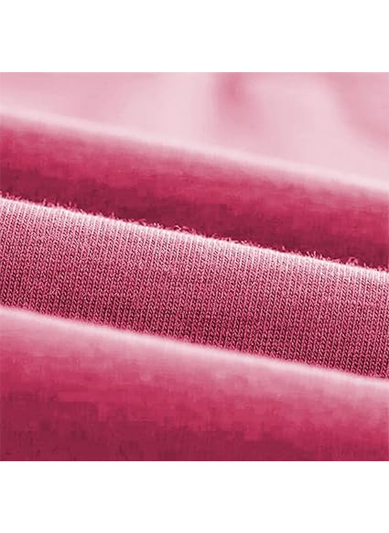 Generic Fashion Headbands For Women Wide Headband Yoga Workout Head Bands Hair Accessories(Pink)  - Image 3