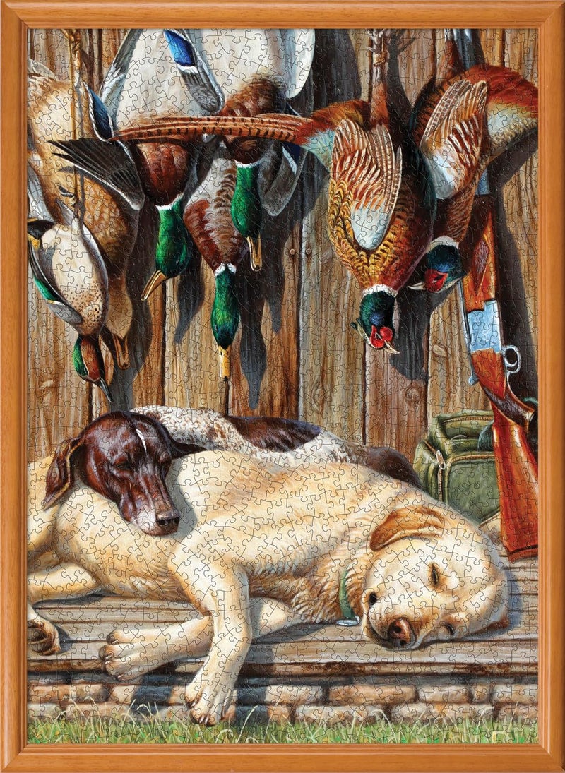 MasterPieces 1000 Piece Jigsaw Puzzle For Adults  Family  Or Youth - All Tuckered Out - 19.25""x26.75"" - Image 4