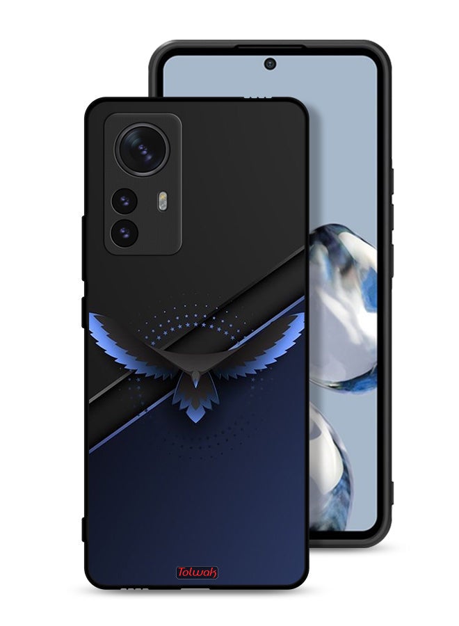 Tolwak Xiaomi 12S Pro Protective Case Cover Eagle Digital Abstract Art - Image 1
