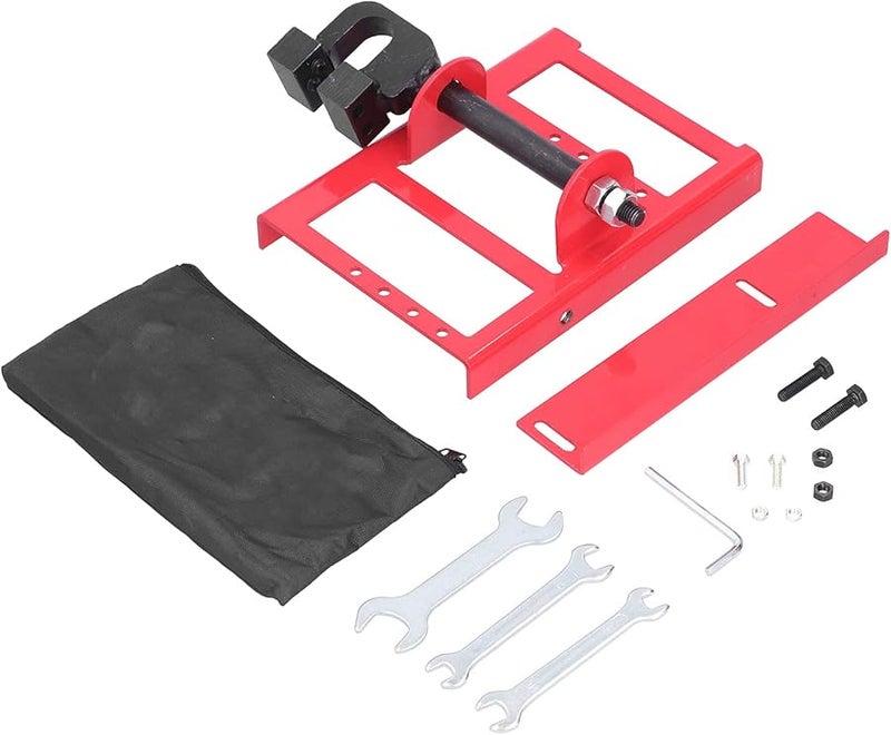 36 Inch Chainsaw Mill Portable Steel Aluminum Alloy Red Black Antirust Finish for Woodworking - Image 2