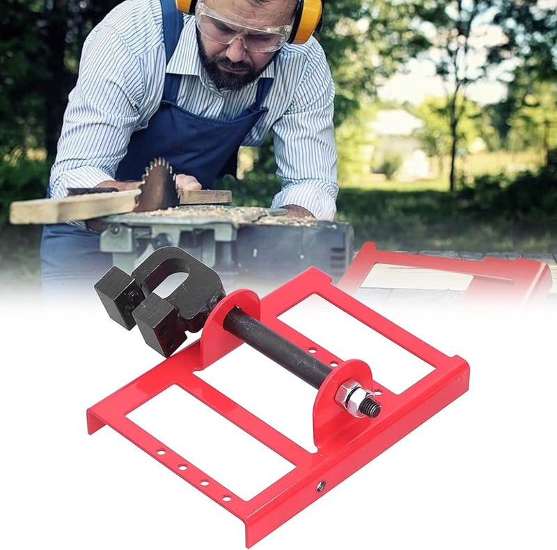 36 Inch Chainsaw Mill Portable Steel Aluminum Alloy Red Black Antirust Finish for Woodworking - Image 5