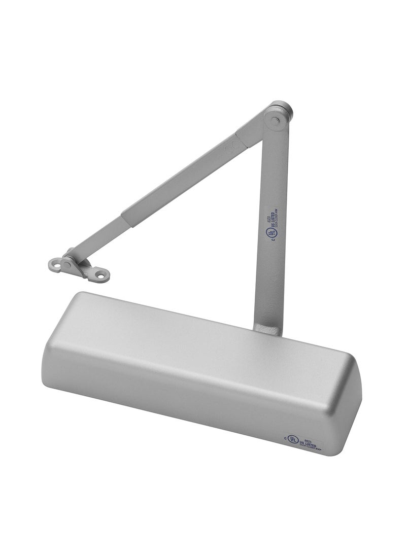 Yale Yale 5801 x 689 Door Closers Cast Iron Body 689 Painted Aluminum Finish Full Cover Door Sizes 1 to 6 