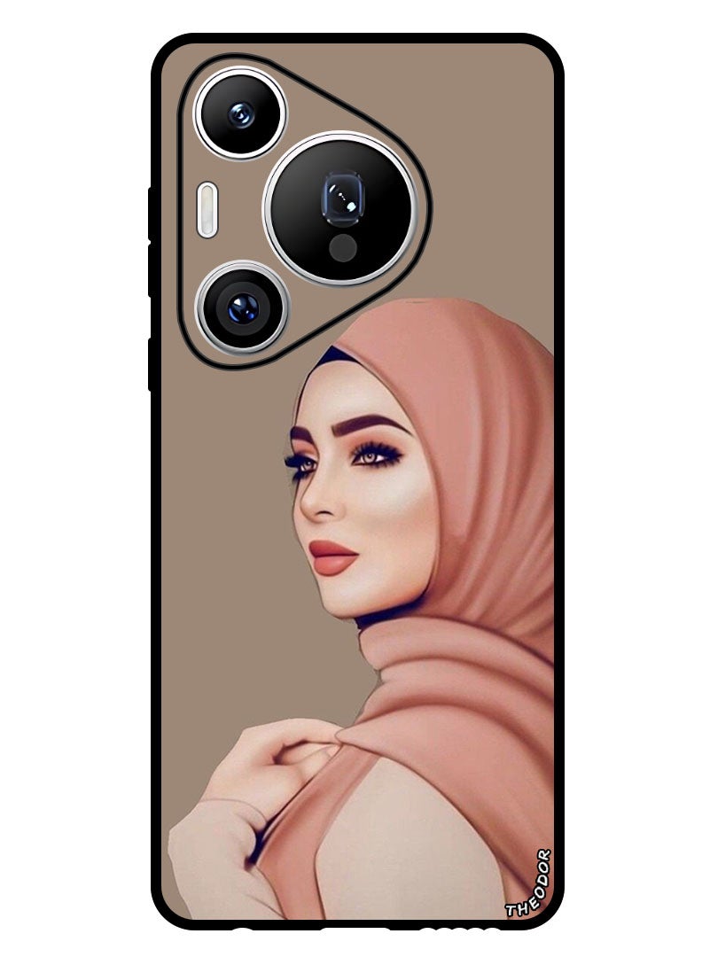 Theodor Protective Case Anti Scratch Shock Proof Bumper Cover For Huawei Pura 70 Hijab Girl 2 - Image 1