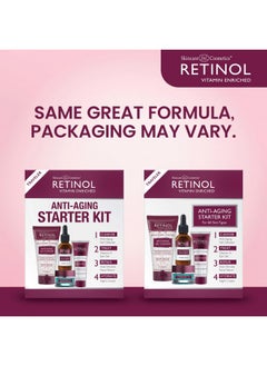RETINOL Retinol Anti-Aging Starter Kit - The Original Retinol For a Younger Look - [4] Conveniently Sized Products Perfect For Travel or First Time Try - Cleanse, Treat, Repair & Hydrate On-The-Go  - Image 2