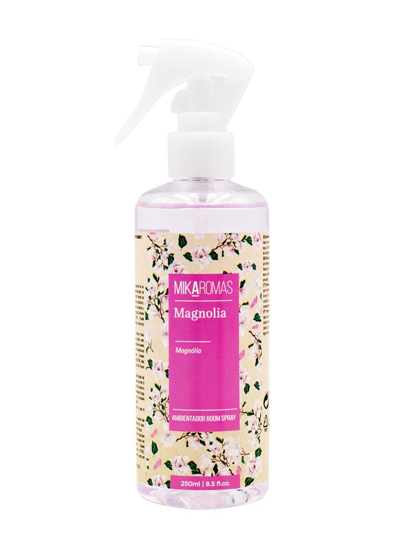 Mikaromas Room Spray  Magnolia, 250ml | Long-Lasting Home & Office Air Freshener | Elegant Floral Magnolia Fragrance for Fresh, Calming & Luxurious Ambience - Image 2