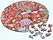 HARTMAZE Wooden Jigsaw PuzzlesHundred Birds Paying Homage to The Phoenix 253 Truly Unique Piece Round Shape Best Choice for Adults and 10 Ages up Kids - Image 3