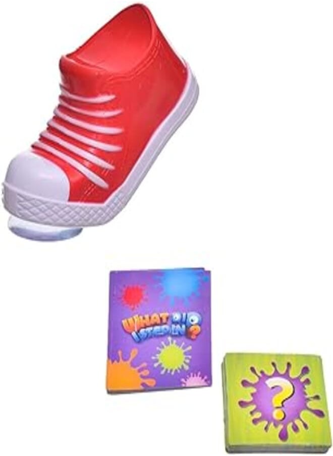 Generic Generic Plastic What Did I Step In Game With Shoes Design For Children - Multi Color 
