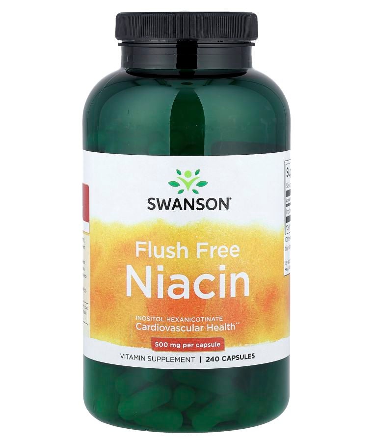 Flush Free Niacin 500 mg 240 Capsules