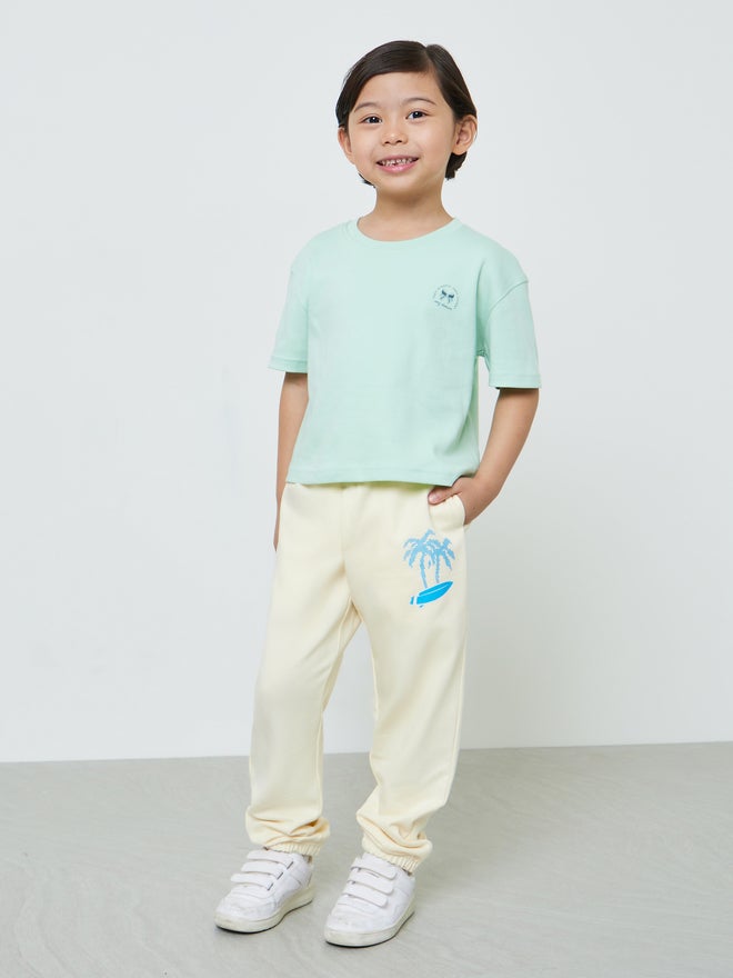 Styli Boys Graphic Print Joggers with Side Pocket - Image 2