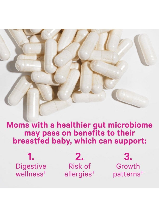 Pink Stork Lactation Probiotic - 10 Billion CFUs Multi Strain Postnatal Probiotics for Breastfeeding Women - Support Breast Milk & Gut Health, Postpartum Essentials, 60 Capsules - Image 4