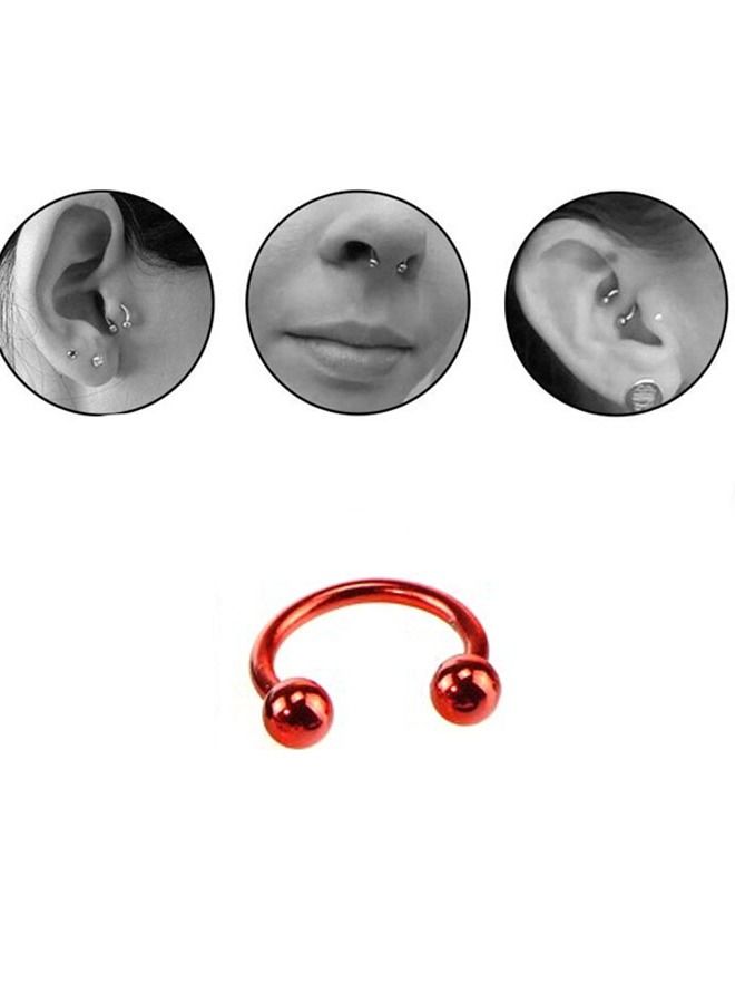 Fashionable spherical nose piercing earrings for nose decoration  - Image 1