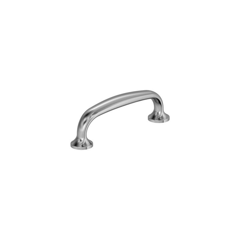 Amerock BP3739526 Polished Chrome Cabinet Pull 3 in 76 mm CentertoCenter Cabinet Handle Renown Drawer Pull Kitchen Cabinet Handle Furniture Hardware