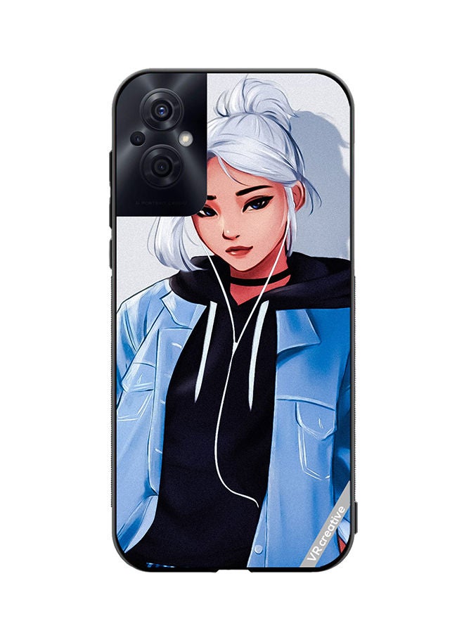 VR CREATIVE Protective Case Cover For Oppo Reno8 Z Valorant Design Multicolour - Image 1