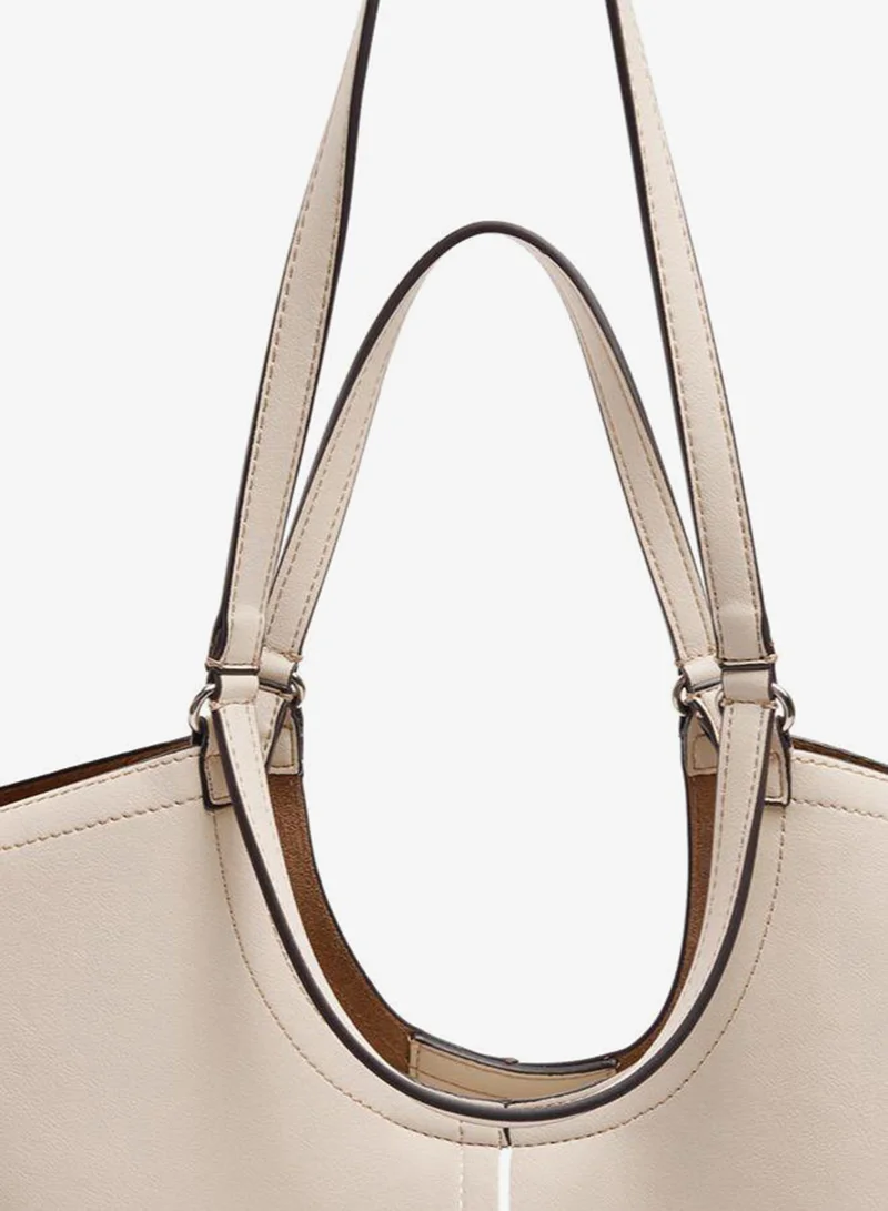 Parfois Shopper Bag With Topstitching L