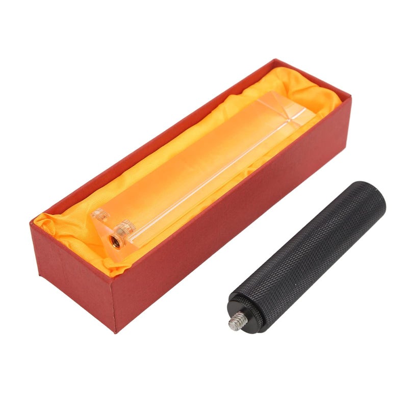 Optical Glass Triangular Prism 1 4 Inch Physics Teaching Prop for Photo Effects - Image 2