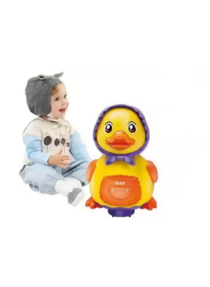 Moving Duck Toy for Kids Laying Eggs, Musical Sound with Colorful Lights for Kids - Image 2