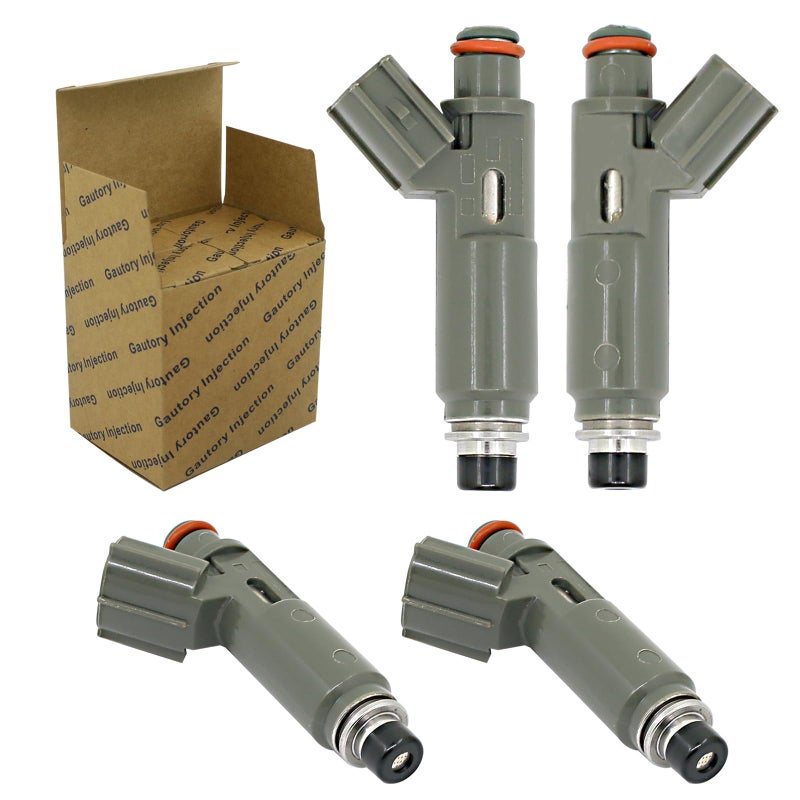 Gautory Fuel Injector Nozzles Compatible with Toyota 2002 2003 Camry 2002 2003 Solara 2001 2002 2003 Highlander 24L 2001 2002 2003 Rav4 20L Replaces 232500H010 2320928020 Set of 4 - Image 2