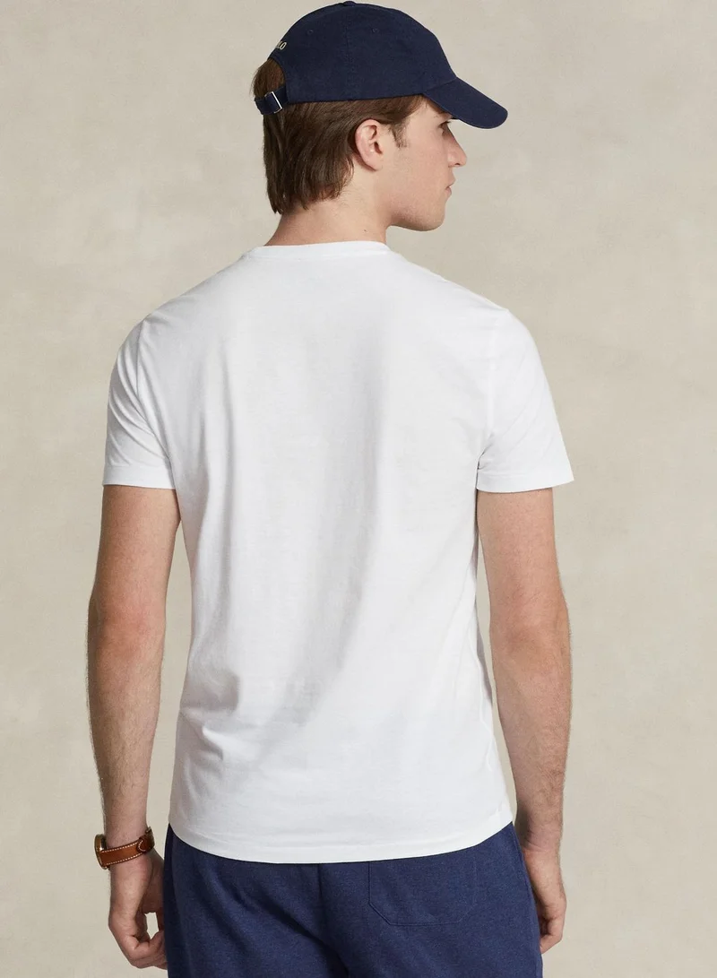 POLO RALPH LAUREN Custom Slim Fit Cotton T-Shirt