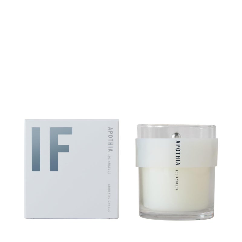 APOTHIA IF Candle Modern White Floral Citrus Naturally Derived Soy Wax Blend CrueltyFree Candle Up to 60 Hour Long Burn Time 9 oz