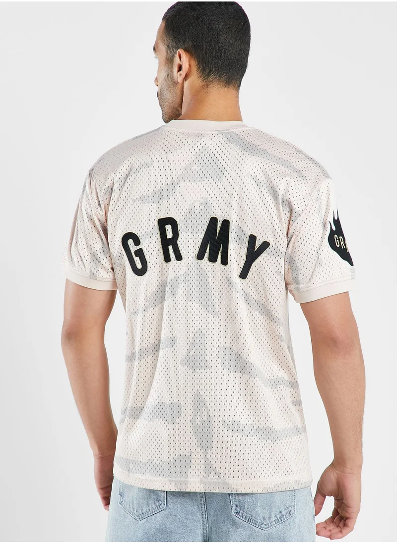 Grimey Cloven Tongues All Over Print T-Shirts