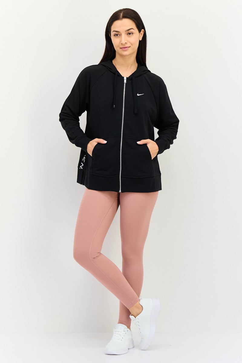 Nike Women Sportswear Fit Long Sleeves Outdoor Hoodies, Black - Image 3