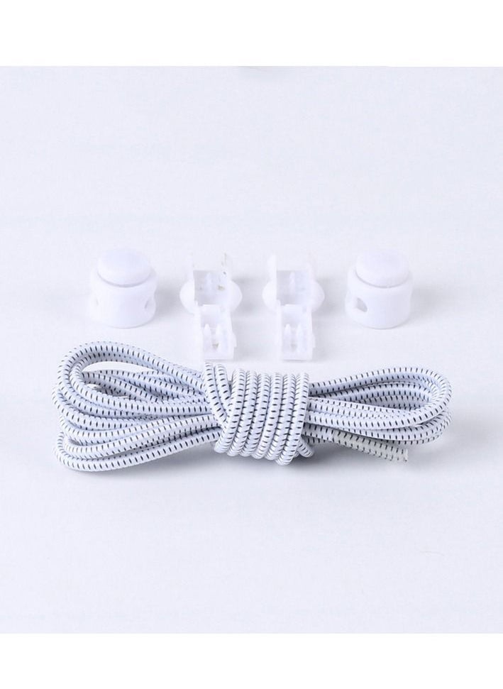 Generic - No Tie Shoelaces, 2 Pairs Elastic Lock Shoe Laces - Image 1