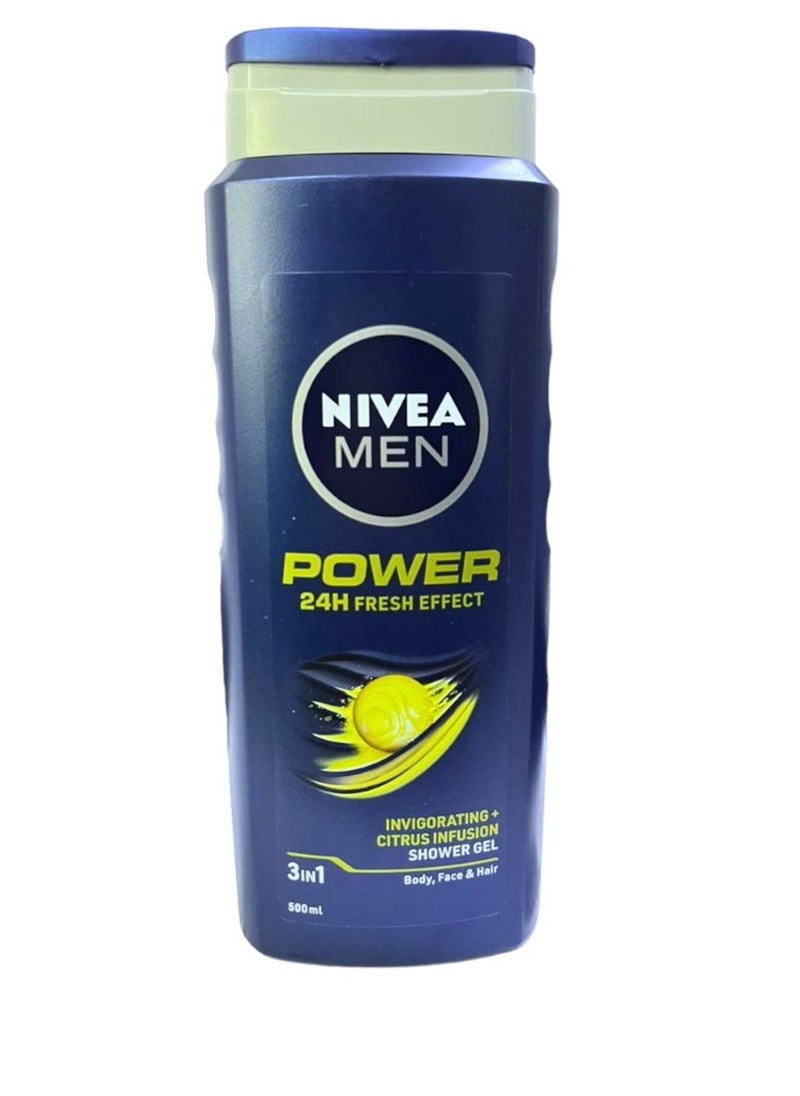 Nivea Power Fresh Shower Gel 500 ml 