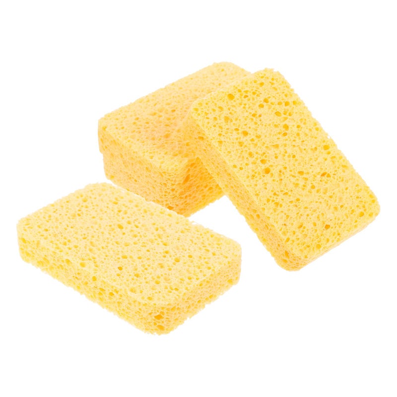 4Pcs Non Scratch Kitchen Scrubber Sponges Double Sided Dishwashing Cleaning Tool - Image 2