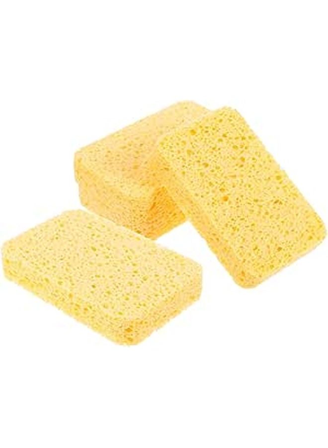 4Pcs Non Scratch Kitchen Scrubber Sponges Double Sided Dishwashing Cleaning Tool - Image 1