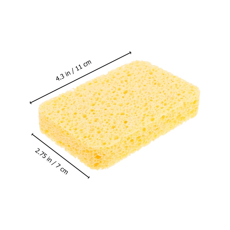 4Pcs Non Scratch Kitchen Scrubber Sponges Double Sided Dishwashing Cleaning Tool - Image 3