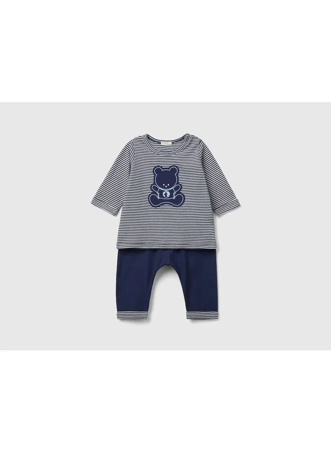 يونايتد كولورز أوف بينتيون Set In 100% Organic Cotton