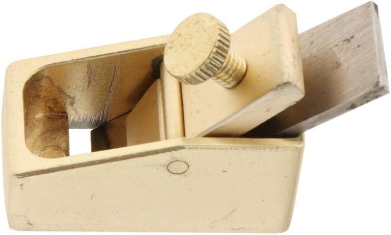 كلاراكو أداة يدوية لتسوية الخشب، مسحاج يدوي، مسحاج صغير لتشذيب الخشب، مسحاج لتنعيم الأسطح والحواف، ذهبي متوسط - Image 5