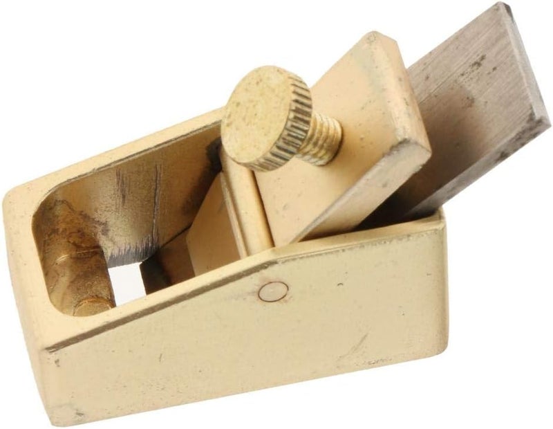 كلاراكو أداة يدوية لتسوية الخشب، مسحاج يدوي، مسحاج صغير لتشذيب الخشب، مسحاج لتنعيم الأسطح والحواف، ذهبي متوسط - Image 2