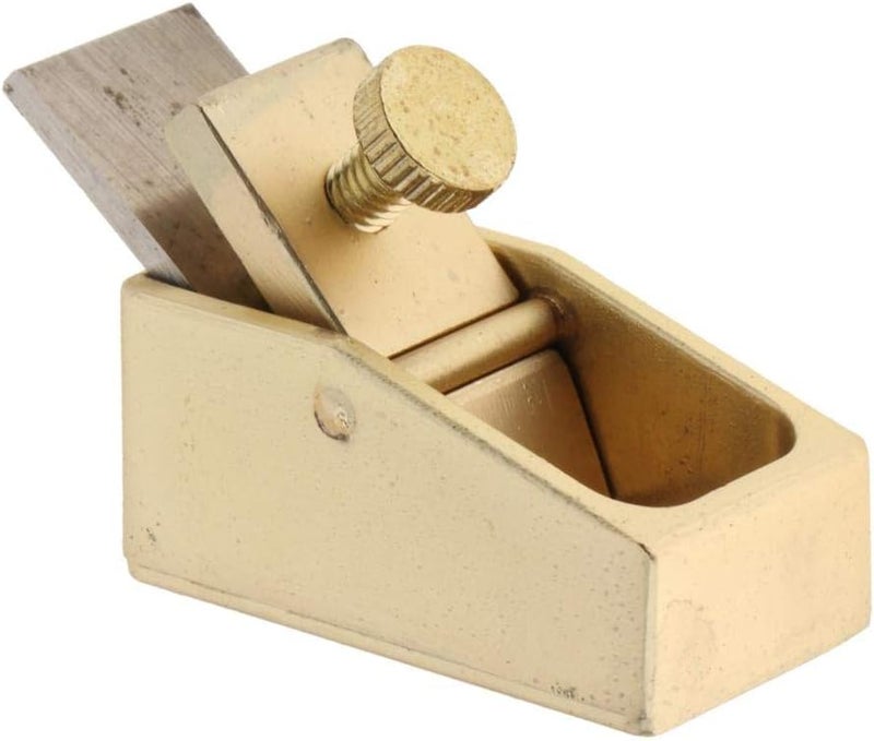 كلاراكو أداة يدوية لتسوية الخشب، مسحاج يدوي، مسحاج صغير لتشذيب الخشب، مسحاج لتنعيم الأسطح والحواف، ذهبي متوسط - Image 4