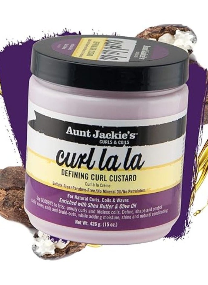 Aunt Jackie's Curl La La Defining Custard Hair Gel 426 g  - Image 1