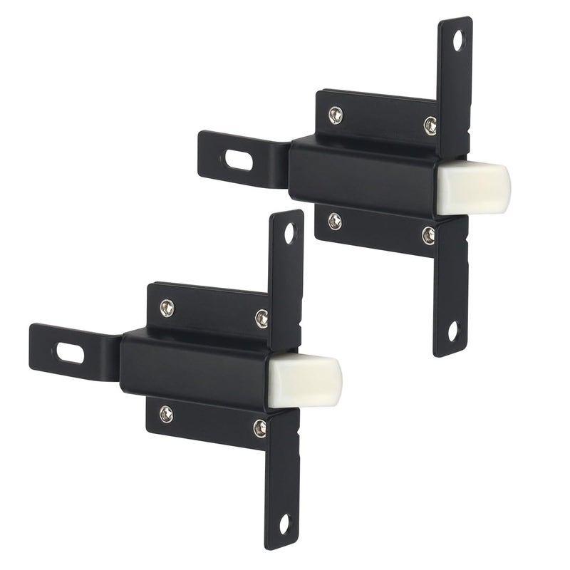 JIYIZO 2pcs RV Baggage Door Latch for Compartment Doors Storage Doors Catch fit for Fleetwood Monaco and Winnebago Style RV Motorhome 3 inch Between Holes - Image 2