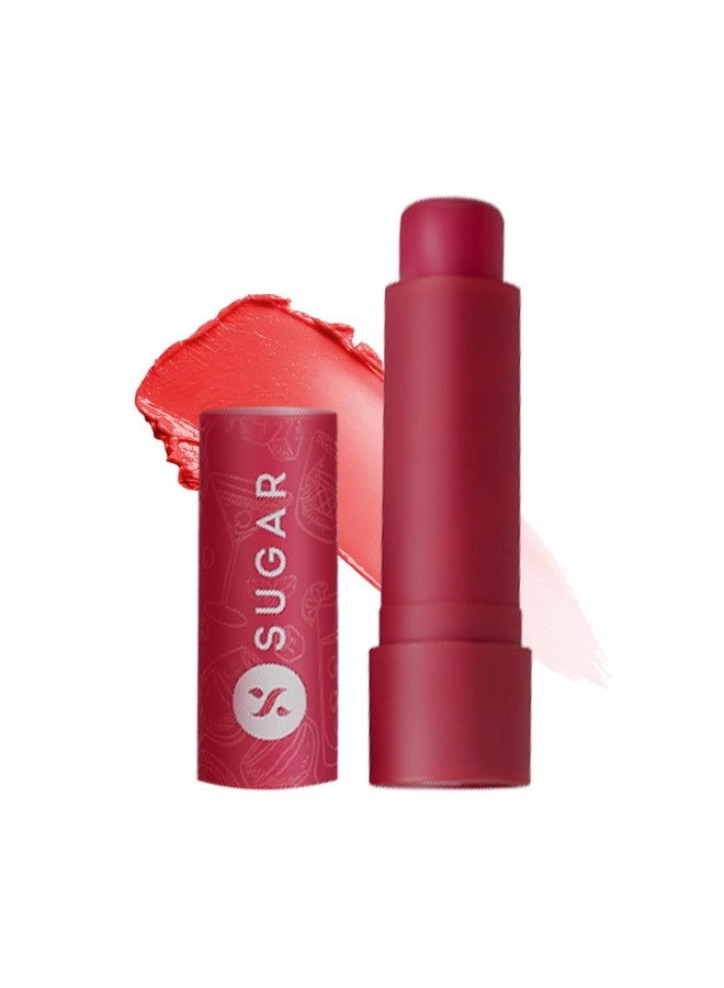SUGAR Cosmetics Tipsy Lip Balm For Dry & Chapped Lips With Vitamin E, Shea Butter And Jojoba Oil | Lip Protection & Nourishment | Lipbalm With Spf | 4.5Gm - 02 Cosmopolitan - Image 1