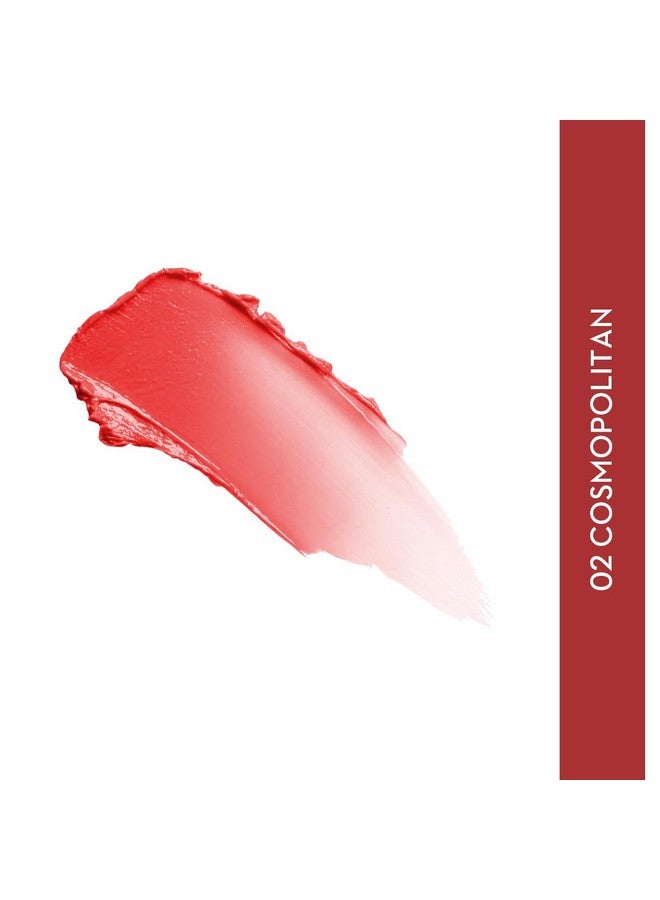 SUGAR Cosmetics Tipsy Lip Balm For Dry & Chapped Lips With Vitamin E, Shea Butter And Jojoba Oil | Lip Protection & Nourishment | Lipbalm With Spf | 4.5Gm - 02 Cosmopolitan - Image 2