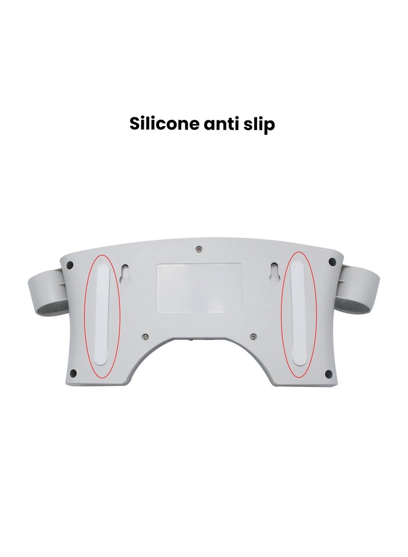 General Compatible with Oculus Quest 2 VR accessories. Multi-functional VR wall mount. Quick-charge base for the headset. Store and charge simultaneously.  - Image 5
