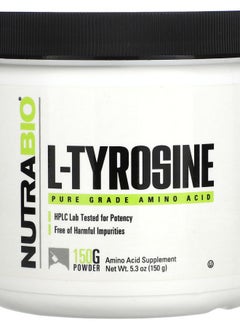 NutraBio L-Tyrosine 5.3 oz (150 g) 