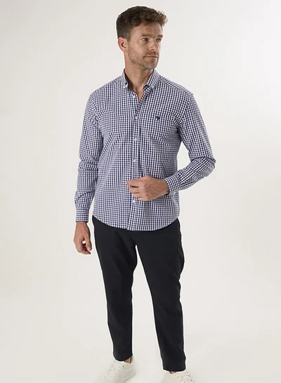 FELIX HARDY Plaid Long Sleeve Shirt