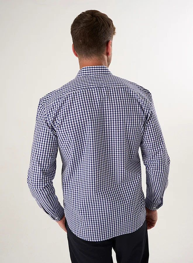 FELIX HARDY Plaid Long Sleeve Shirt